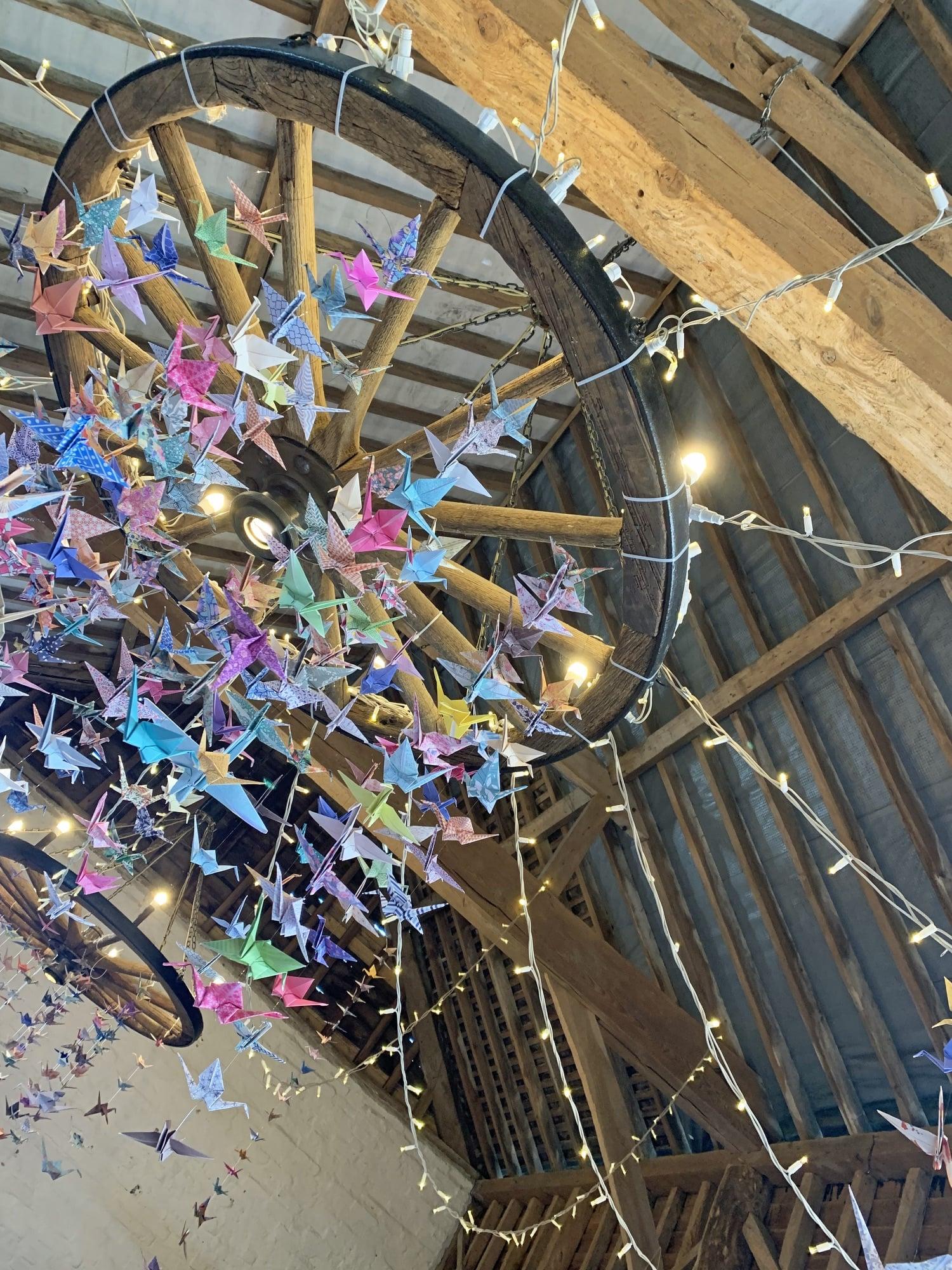 Handmade wedding decorations