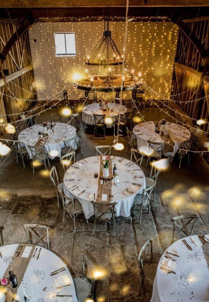 Micro wedding tables