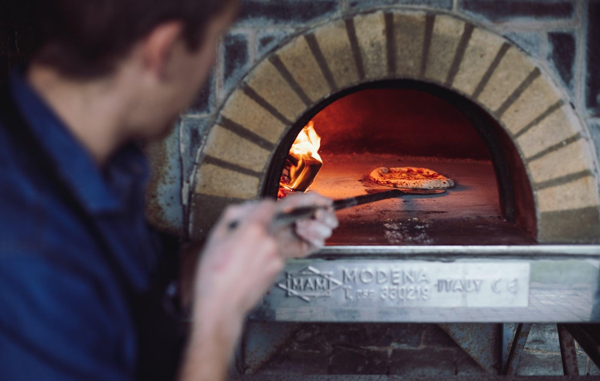 wood fired pizza
